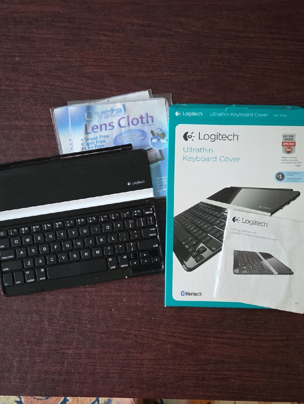 Logitech Black Ultrathin Keyboard Cover For IPad 2, IPad(3rd And 4th Generation)